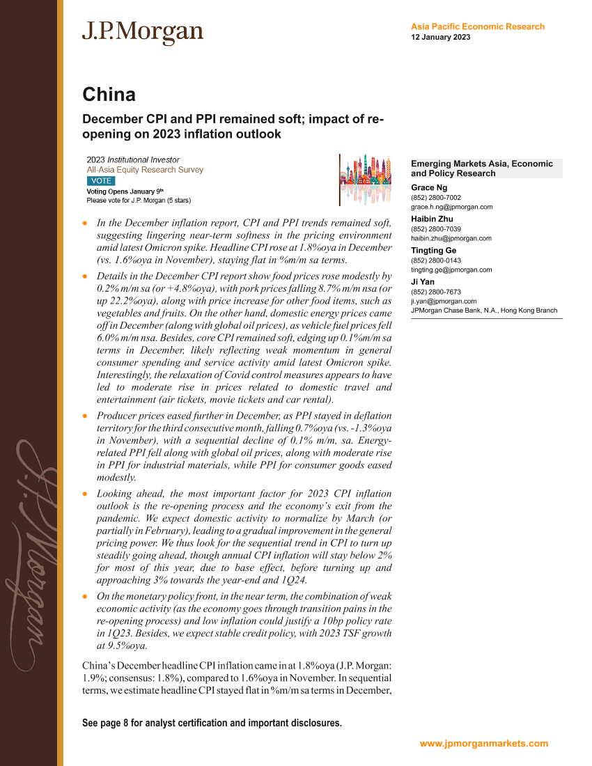 JPMorgan Econ  FI-China  December CPI and PPI remained soft; impact of re-ope. -JPMorgan Econ  FI-China  December CPI and PPI remained soft; impact of re-ope. -_1.png